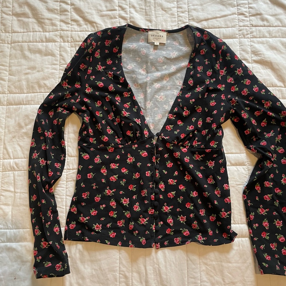 Sezane Lydia Top! View 2